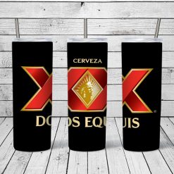 Dos XX Beer Design for 20oz skinny Tumbler