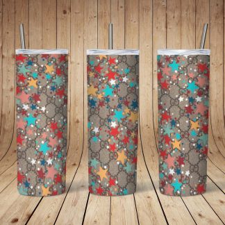 Twisted Tea Frosted Cherry design for 20 oz Skinny tumbler