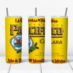 Pacifico Beer Design for 20 oz Skinny Tumbler