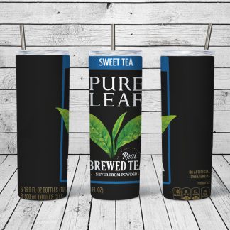Pure Leaf Sweet Tea design for 20 oz Skinny tumbler