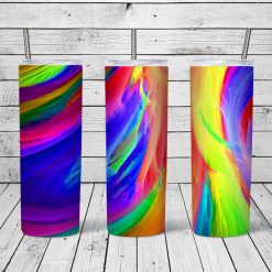 Rainbow design for 20 oz Skinny Tumbler