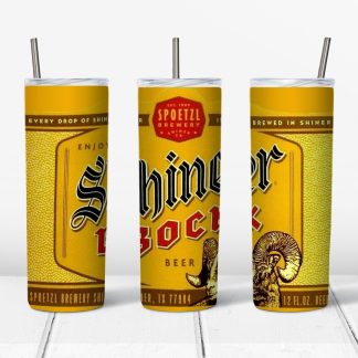 Shinner Beer Design for 20 oz Skinny Tumbler
