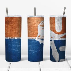 Florida Gators design for 20 oz skinny tumbler
