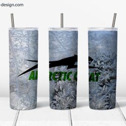 Arctic Cat design for 20 oz skinny tumbler