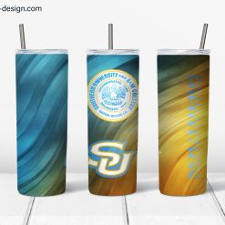 Southern University design for 20oz skinny tumbler