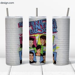 NKOTB design for 20oz skinny tumbler