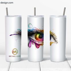 Michael Kors Colorful Eye design for 20oz Tumbler
