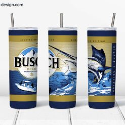 Busch Light Atlantic Sailfish design for 20oz tumbler