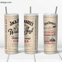 Jack Daniel’s Winter Jack design for 20oz tumbler